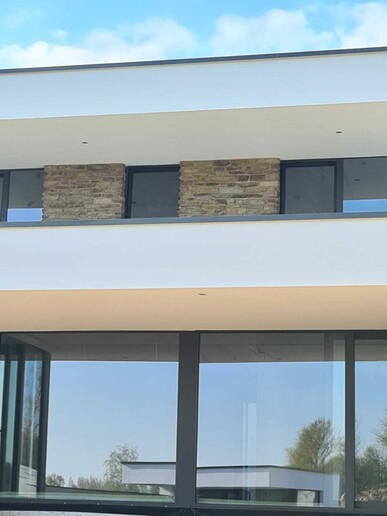 Nieuwrode - Siliconepleister & natuursteen - 1
